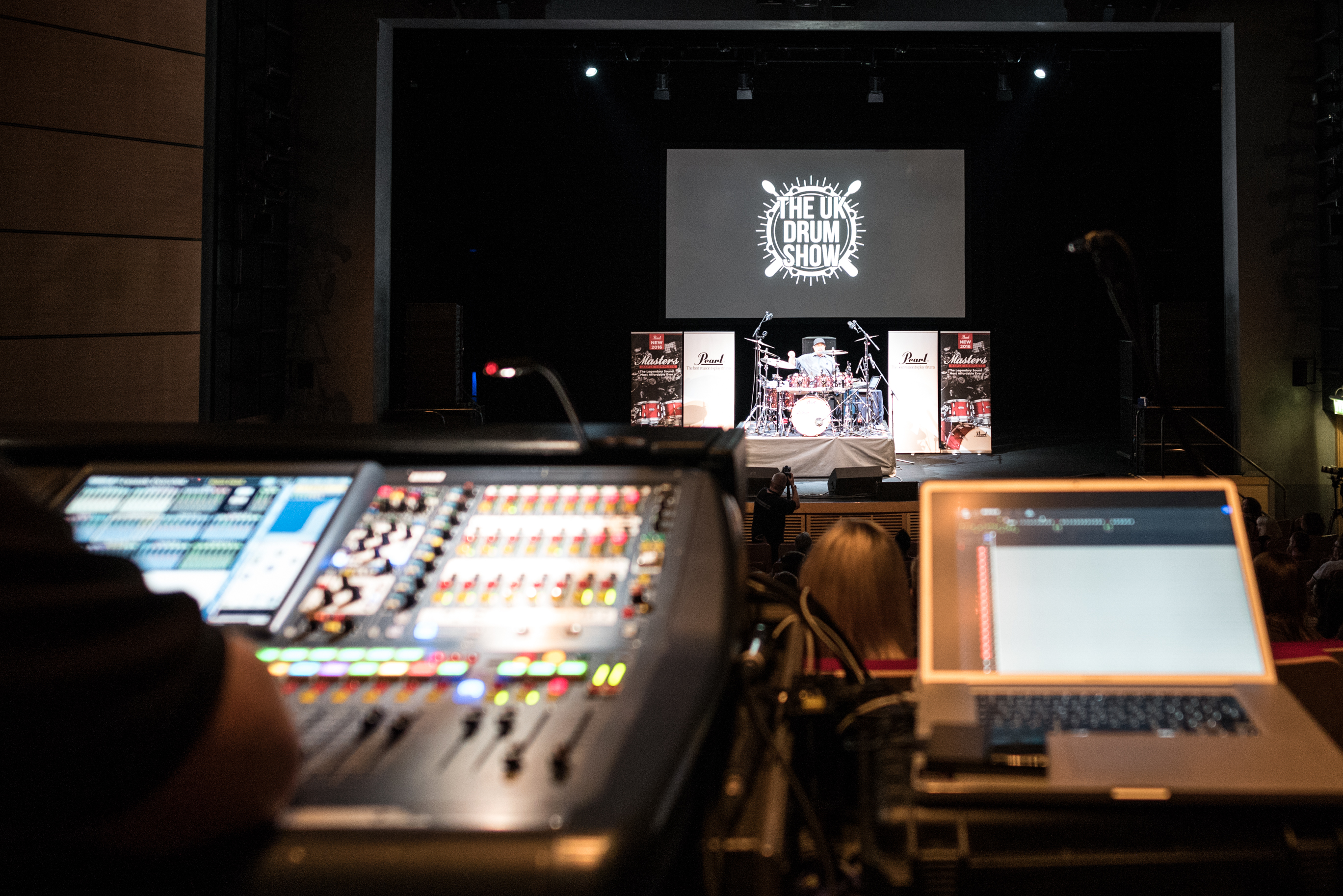 Drum Show Sound desk -Auditorium