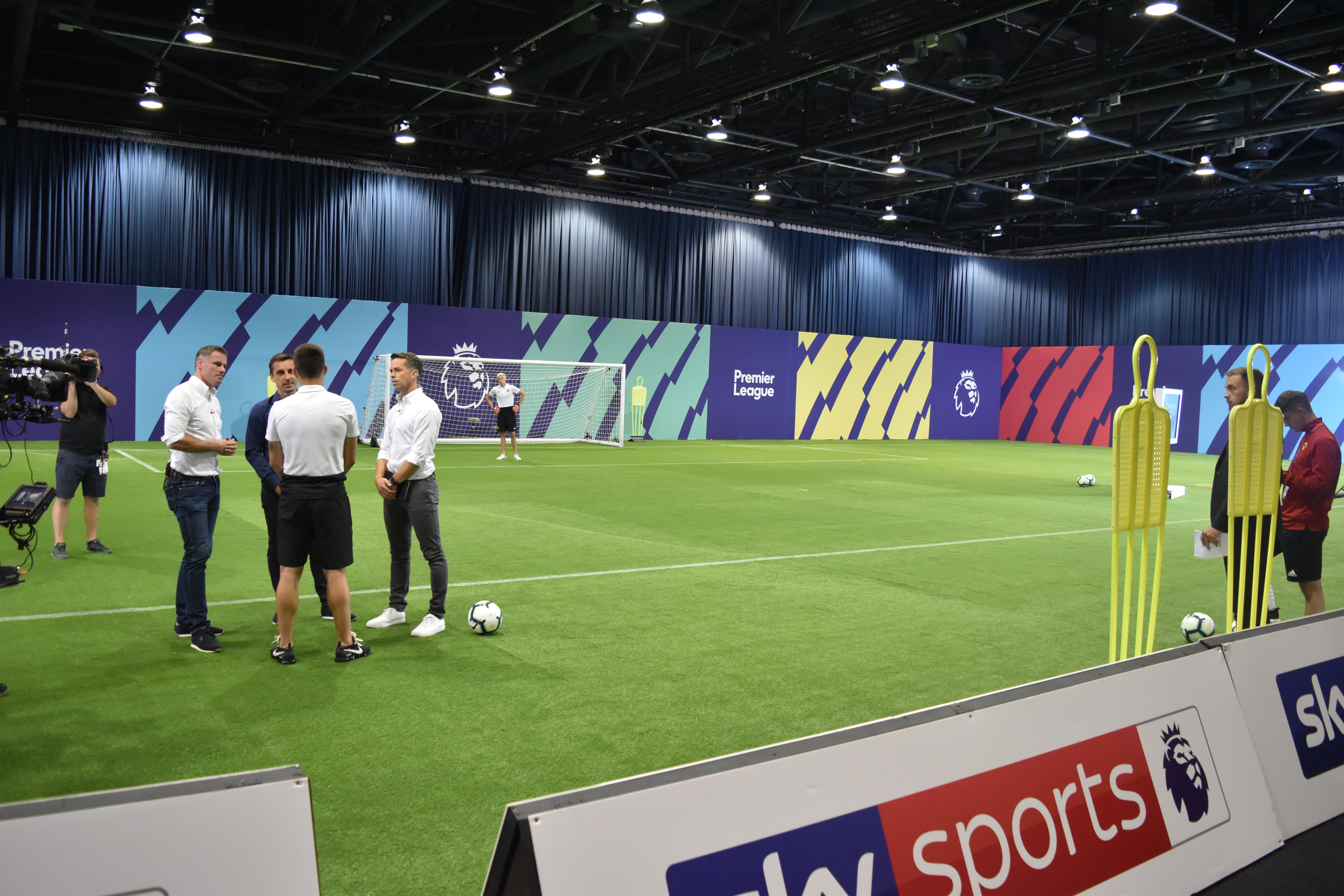 Premier League Launch - Set up in Exchange Hall