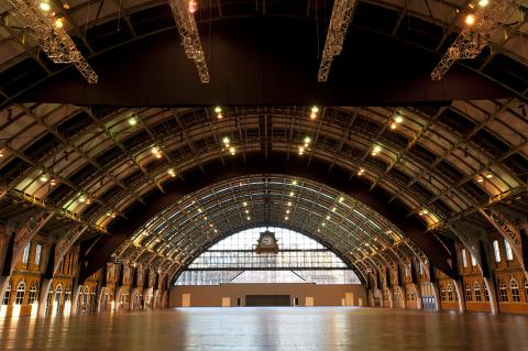 Internal view of Central Hall empty