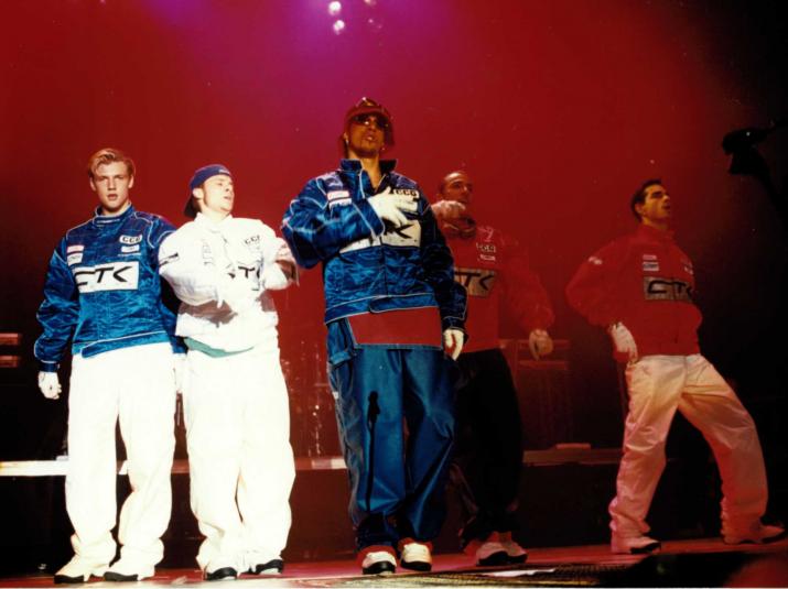 Backstreet boys performing in Central Hall