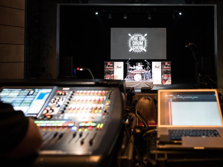 Drum Show Sound desk -Auditorium