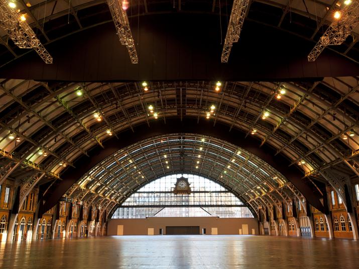 Internal view of Central Hall empty