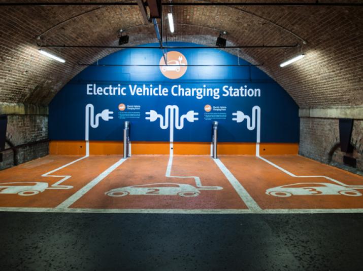 Car Park - Electric Vehicle Charging Station