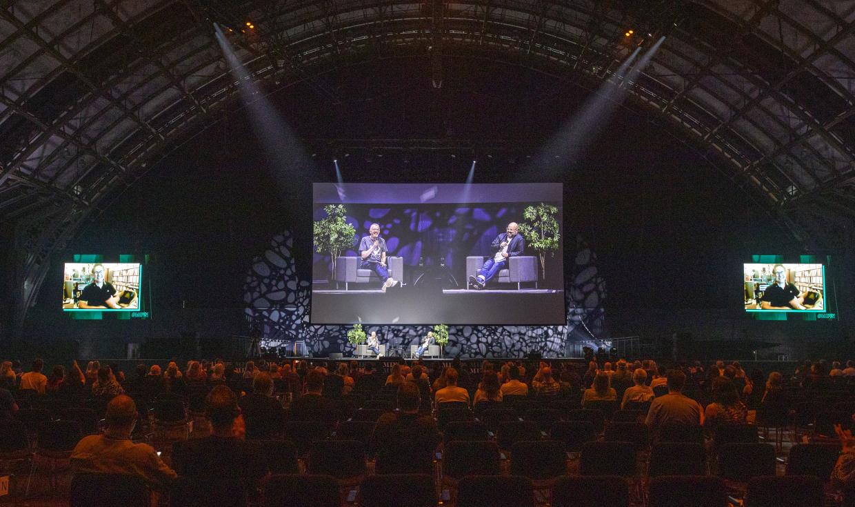 Laurent Garnier Off The Record Q & A, Central Hall - Credit Lee Baxter