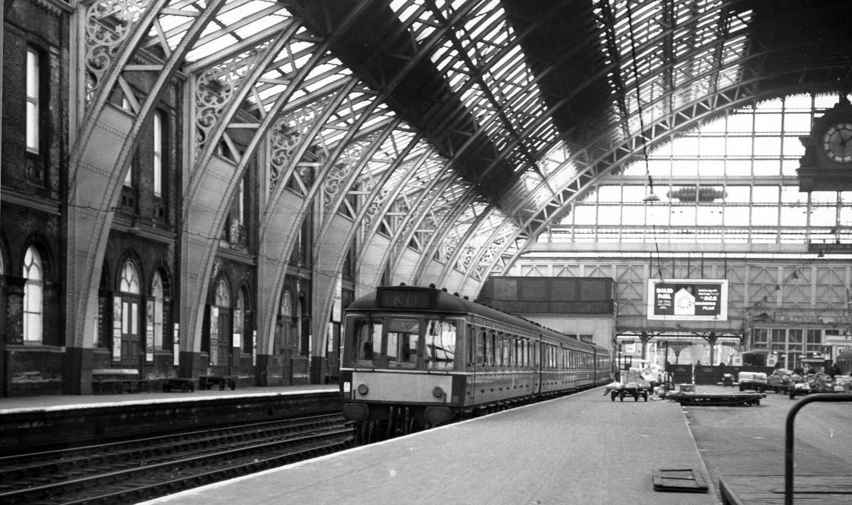 Train in Central Station